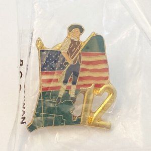 Vintage Telephone Pioneers of America Chapter 12 Northeast Enamel Pin